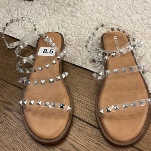 NWOT STUDDED SANDALS